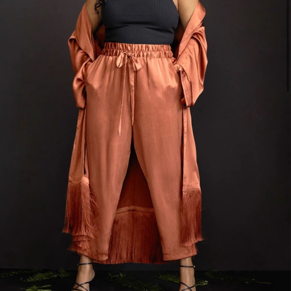 Eloquii satin joggers size 20